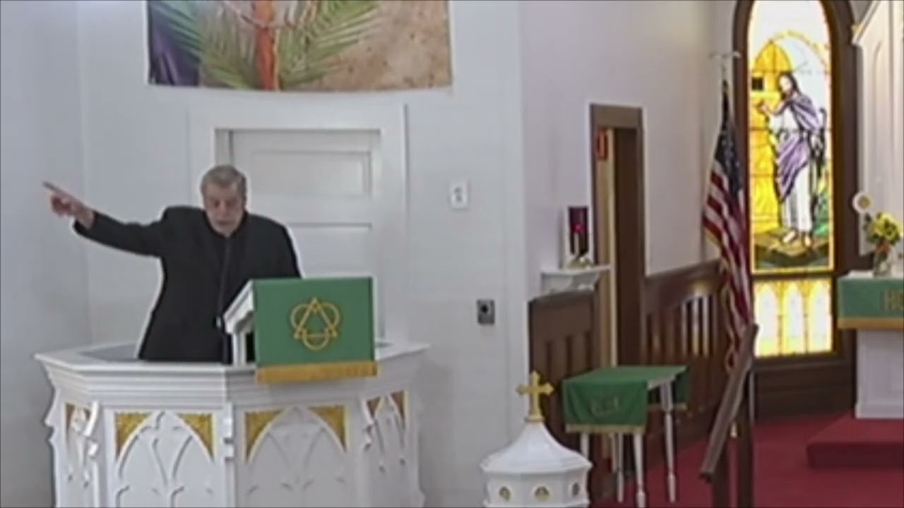 Sunday sermon at St. John Lutheran Westhoff